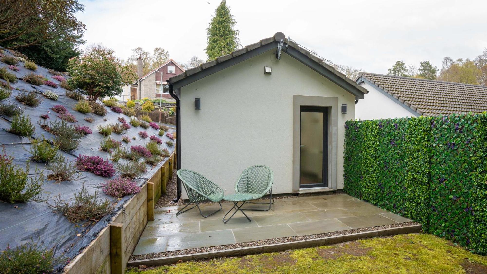 Heather Nook- Luxury Studio In Pitlochry Villa Exterior foto